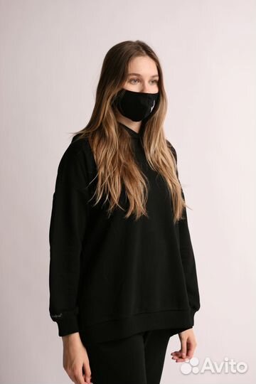 Маска экологическая многоразовая хлопковая маска