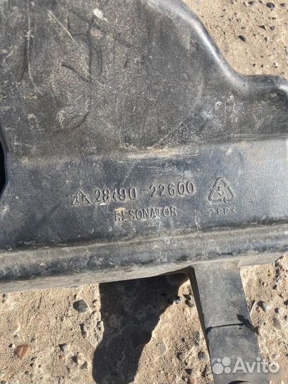 Корпус воздушного фильтра hyundai accent