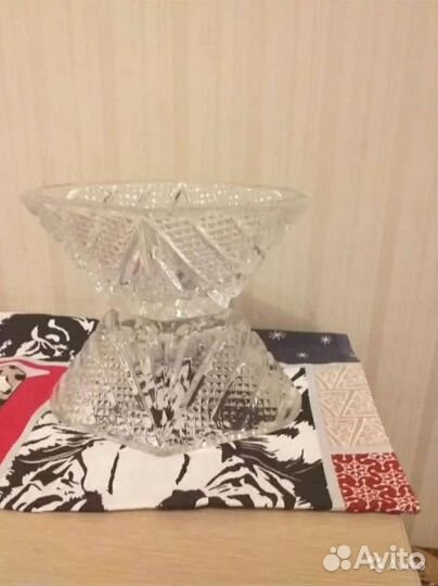 Ваза хрустальная СССР
