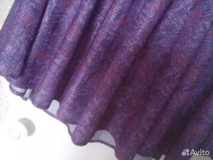 Юбка с подкладом