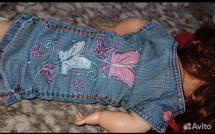 Кукла 40 см говорящая, глаза моргают