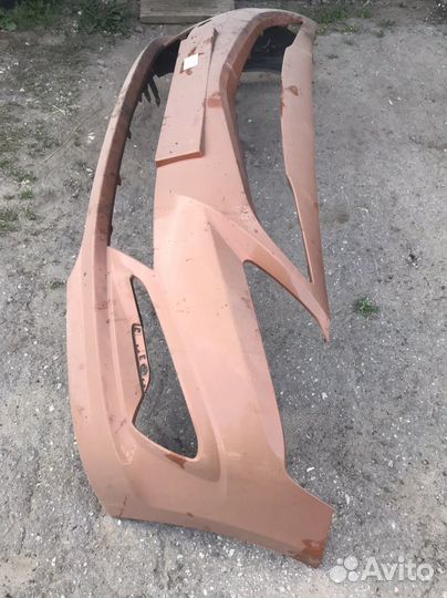 Передний бампер на хендай солярис