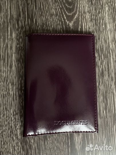 Обложка для автодокументов натуральная кожа