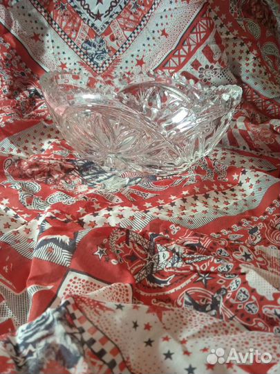 Хрустальная посуда СССР