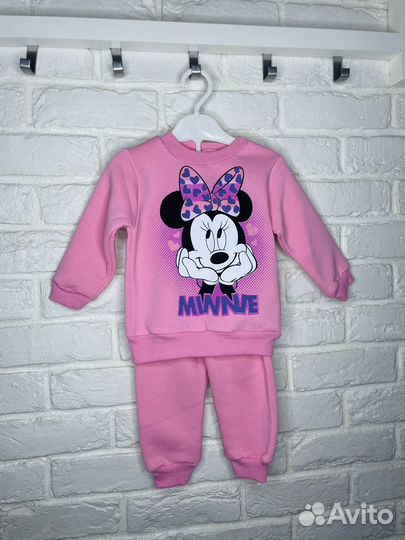 Костюм Минни Маус 62/74/80/86/92 розн/опт