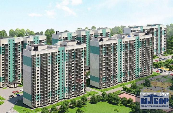 1-к. квартира, 37,6 м², 4/17 эт.