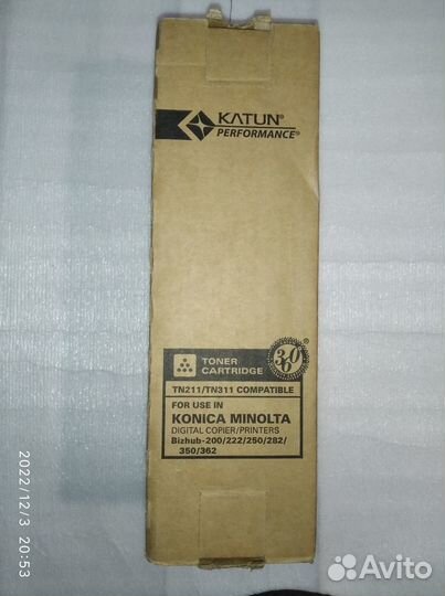 Тонер TN-211/TN-311 для Konica Minolta