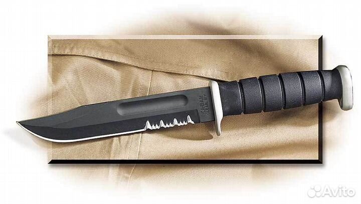 Ka-bar d2 extreme оригинал с пластиковыми ножнами