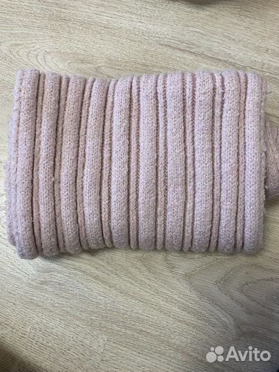 Комплект шапка и снуд для девочки