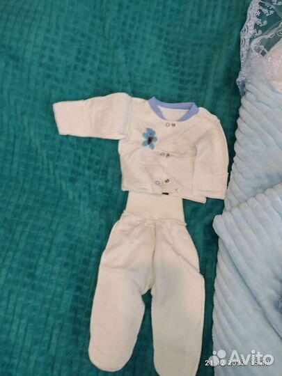 Комплект на выписку для мальчика