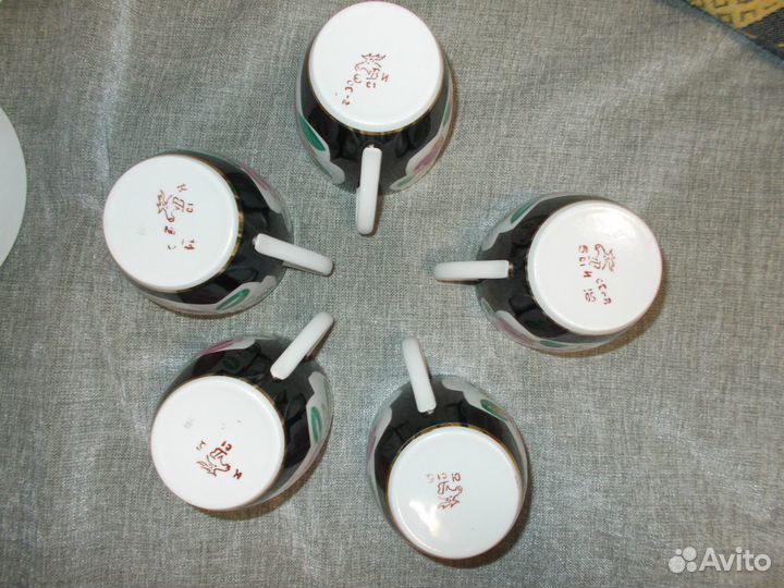 Чайная пара (чашка с блюдцем) 350мл