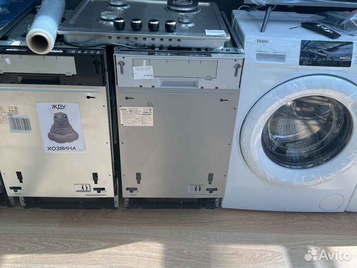 Новая встраиваемая посудомоечная машина Haier