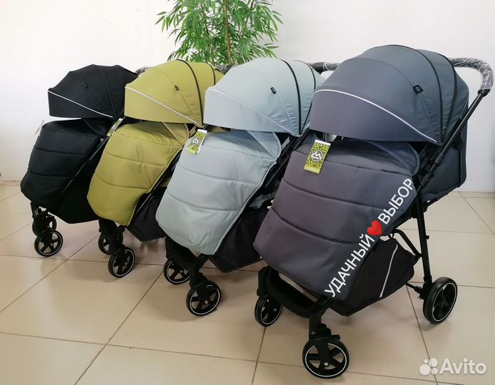 Новая коляска Luxmom с перекидной ручкой