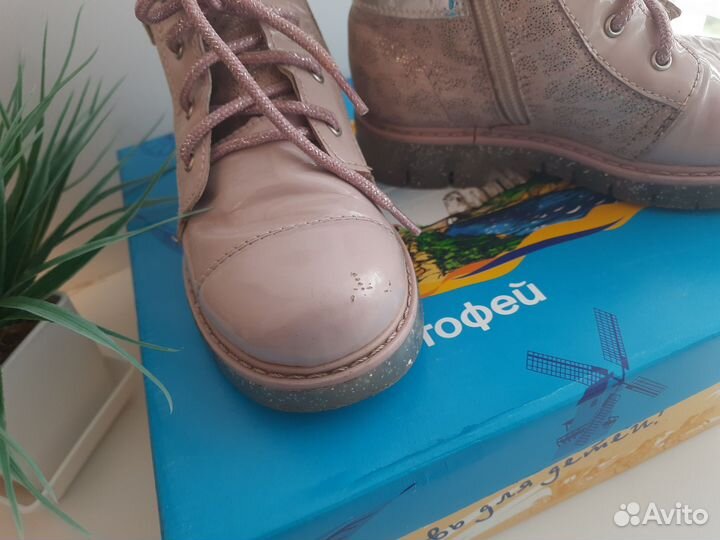 Ботинки для девочки осень - весна
