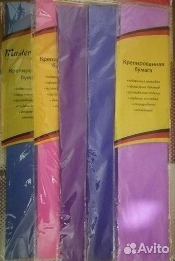 Крепированная бумага