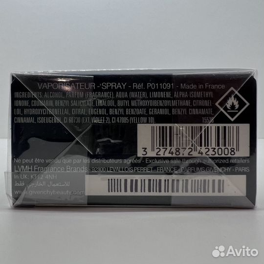 Givenchy - Gentleman Intense 100ml Оригинал