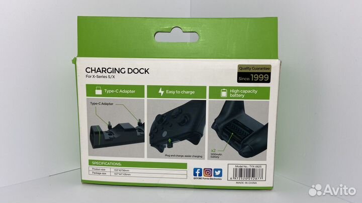 Аккумуляторы Xbox one (Dobe TYX-0625, зар.станция