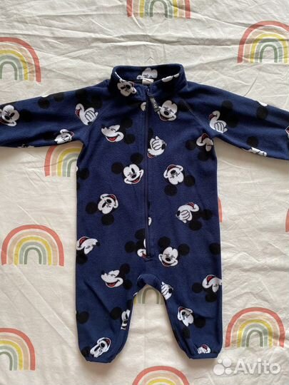 Комбинезон флисовый H&M 4-6 мес
