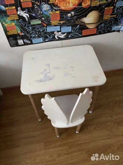 Детский стол и стул