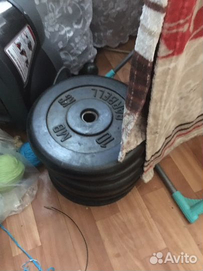 Блины для штанги 10 кг