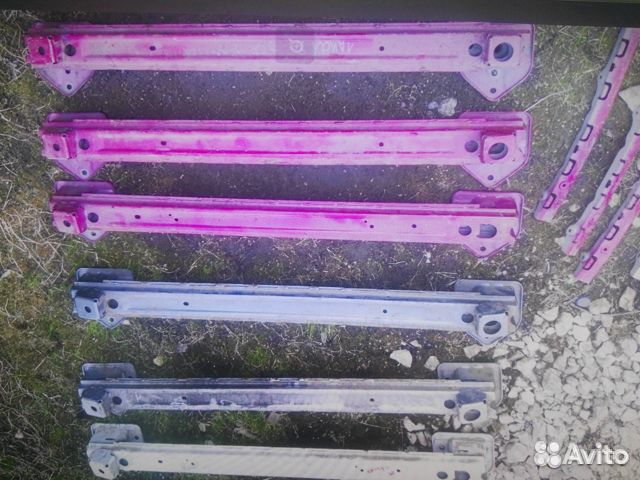 Усилитель заднего бампера митсубиси лансер 10