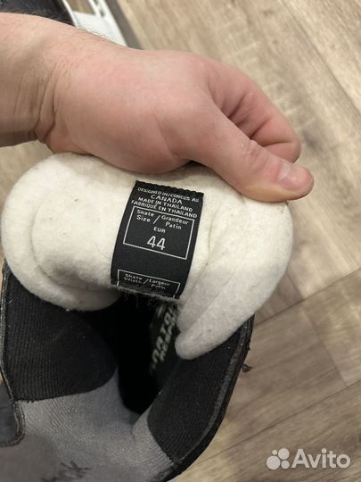 Коньки хоккейные Reebok 9K,налокотники RS