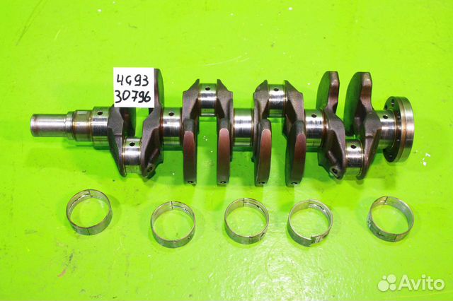 Коленвал mitsubishi lancer cedia 4G93 GDI