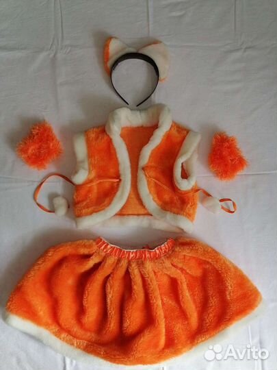 Карнавальный костюм лисички