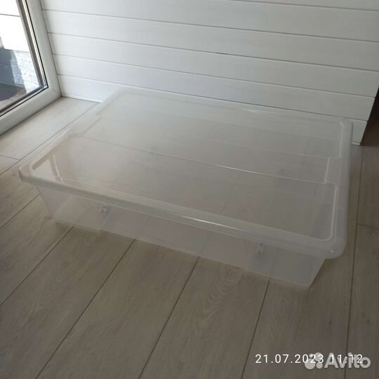 Контейнер (ящик) икеа 55л