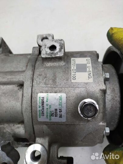 Компрессор кондиционера Hyundai Tucson 3 идеал с