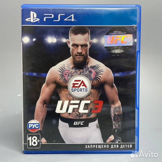 Игра UFC 3 для PlayStation 4