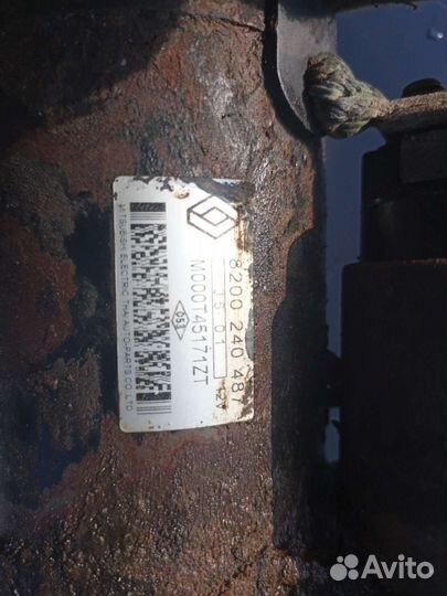 Стартер renault logan 1