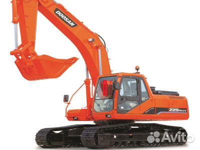 Doosan DX480LC Стекло Ветровое верхнее