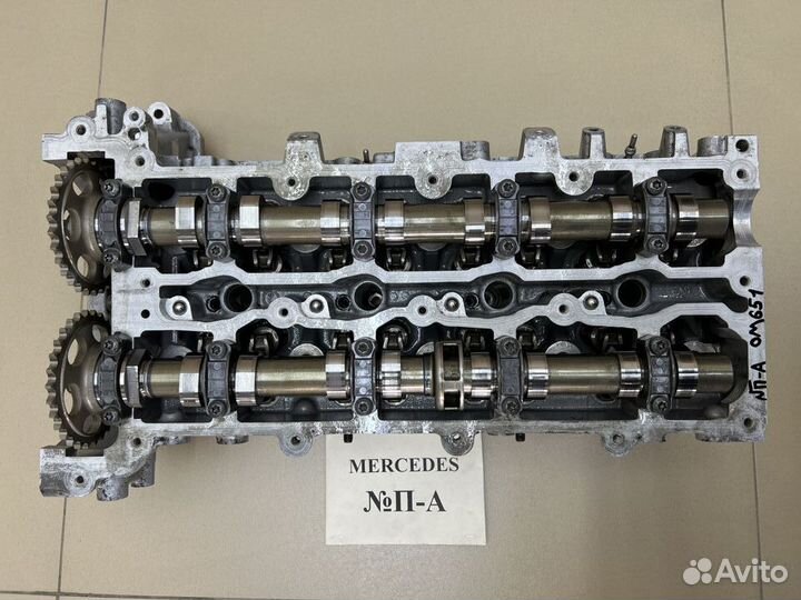 Головка блока цилиндров OM651 Mercedes