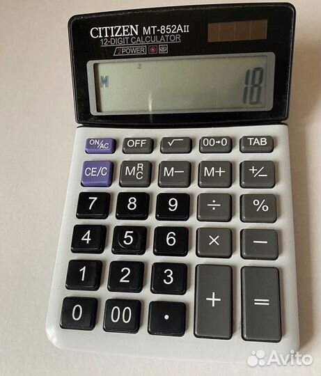 Калькуляторы Casio и Citizen