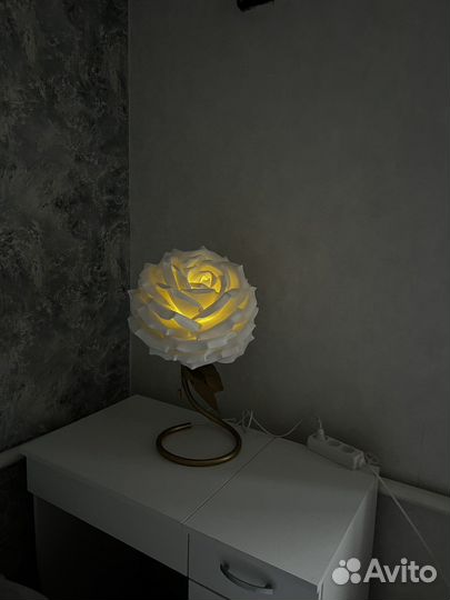 Светильник роза