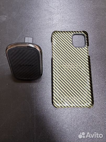 Чехол и держатель Pitaka для iPhone 11 Pro max