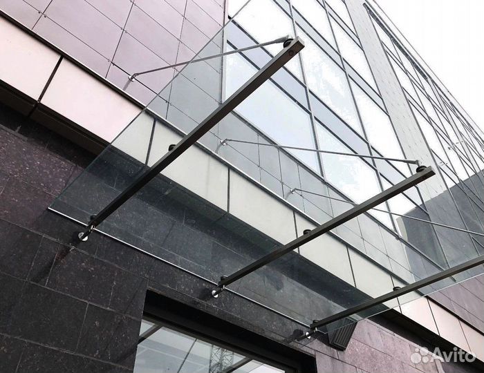 Стеклянные навесы