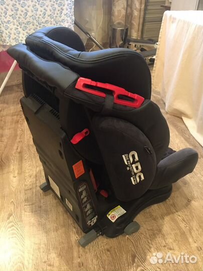 Автокресло capella isofix/ ремень 9-36
