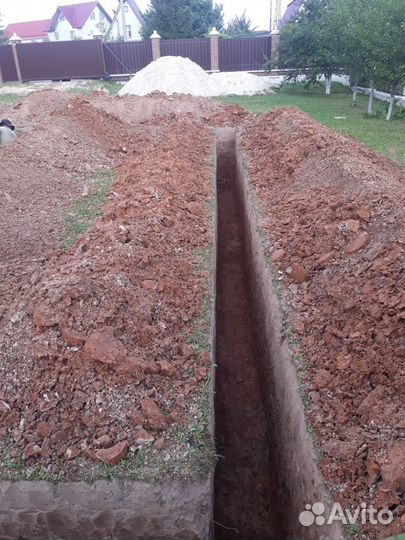 Копка транше ручной