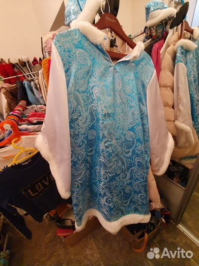 Костюм снегурочки взрослый