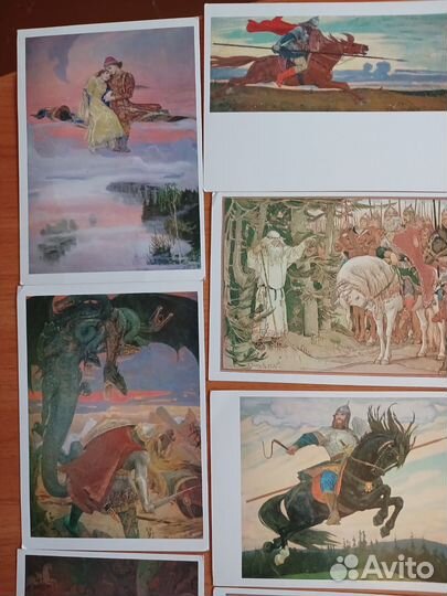 Открытки репродукции худ.Васнецов