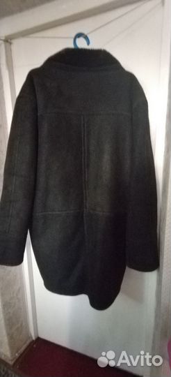 Дубленка натуральная мужская 56 58