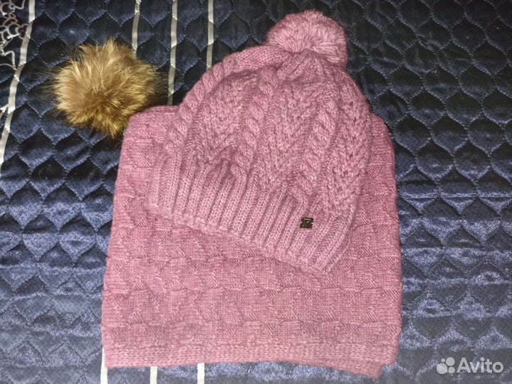 Новые и бу шапки, комплекты,перчатки на 52-54р