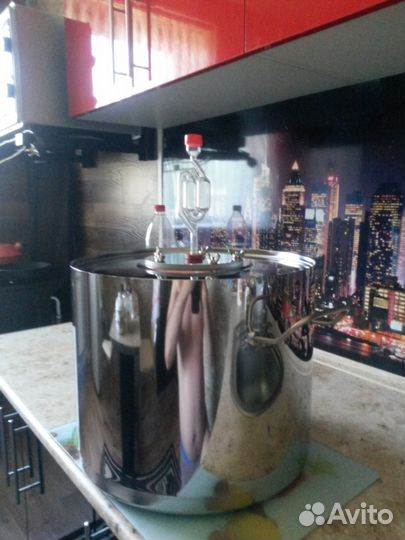 Самогонный аппарат-колонна Меркель проточный 20 л