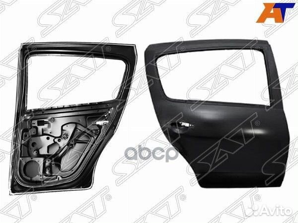 Дверь задняя Renault Sandero 09-14 / Sandero