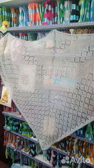 Шаль паутинка