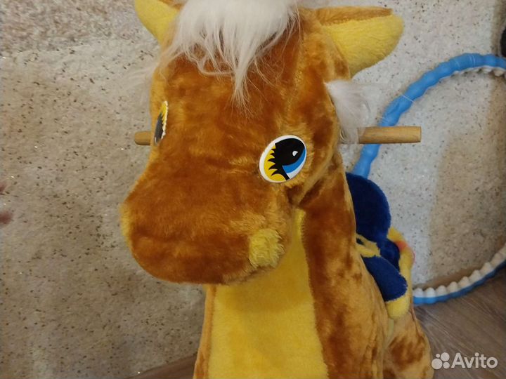 Детская лошадка качалка