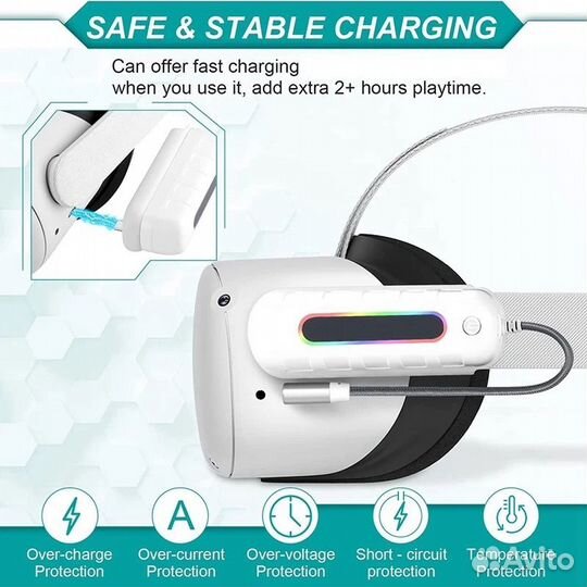 Аккумулятор для Oculus Quest 2 5000 mah