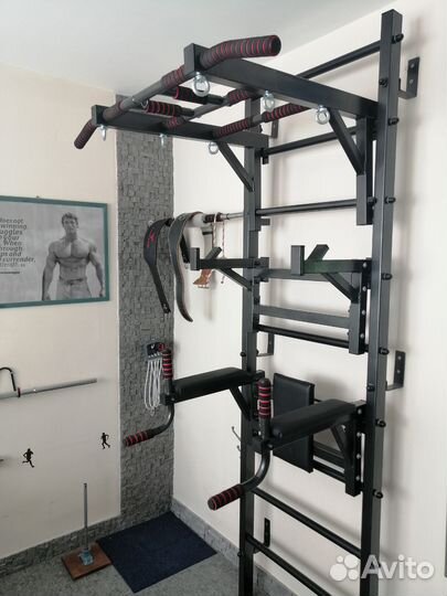 Шведская стенка с модульными съемным секциями